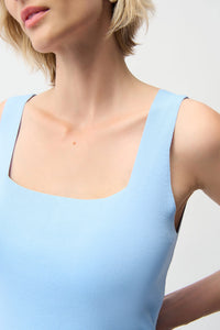 Joseph Ribkoff | Viscose Blend Fitted Camisole - Sky Blue 261923