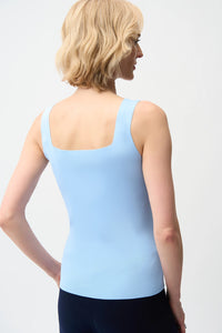 Joseph Ribkoff | Viscose Blend Fitted Camisole - Sky Blue 261923