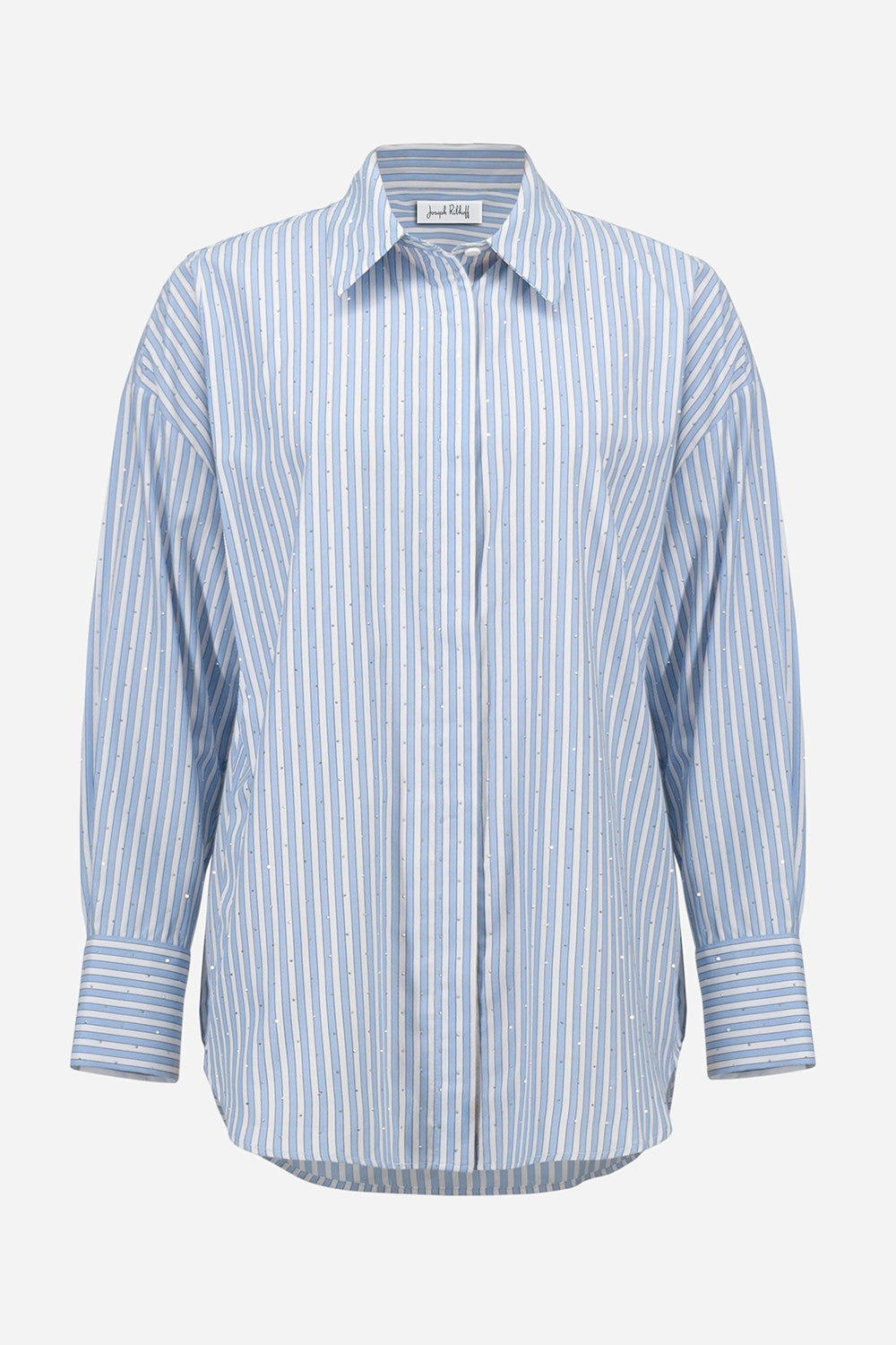 Joseph Ribkoff | Tencel Stripe Print Boxy Blouse 261931