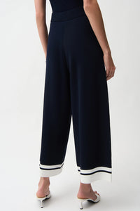 Joseph Ribkoff | Viscose Blend Culotte pants With Stripe Detail 261942