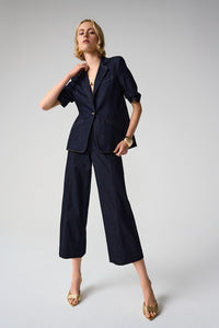 Joseph Ribkoff | Culotte Jeans With Exposed Side Zipper 261955