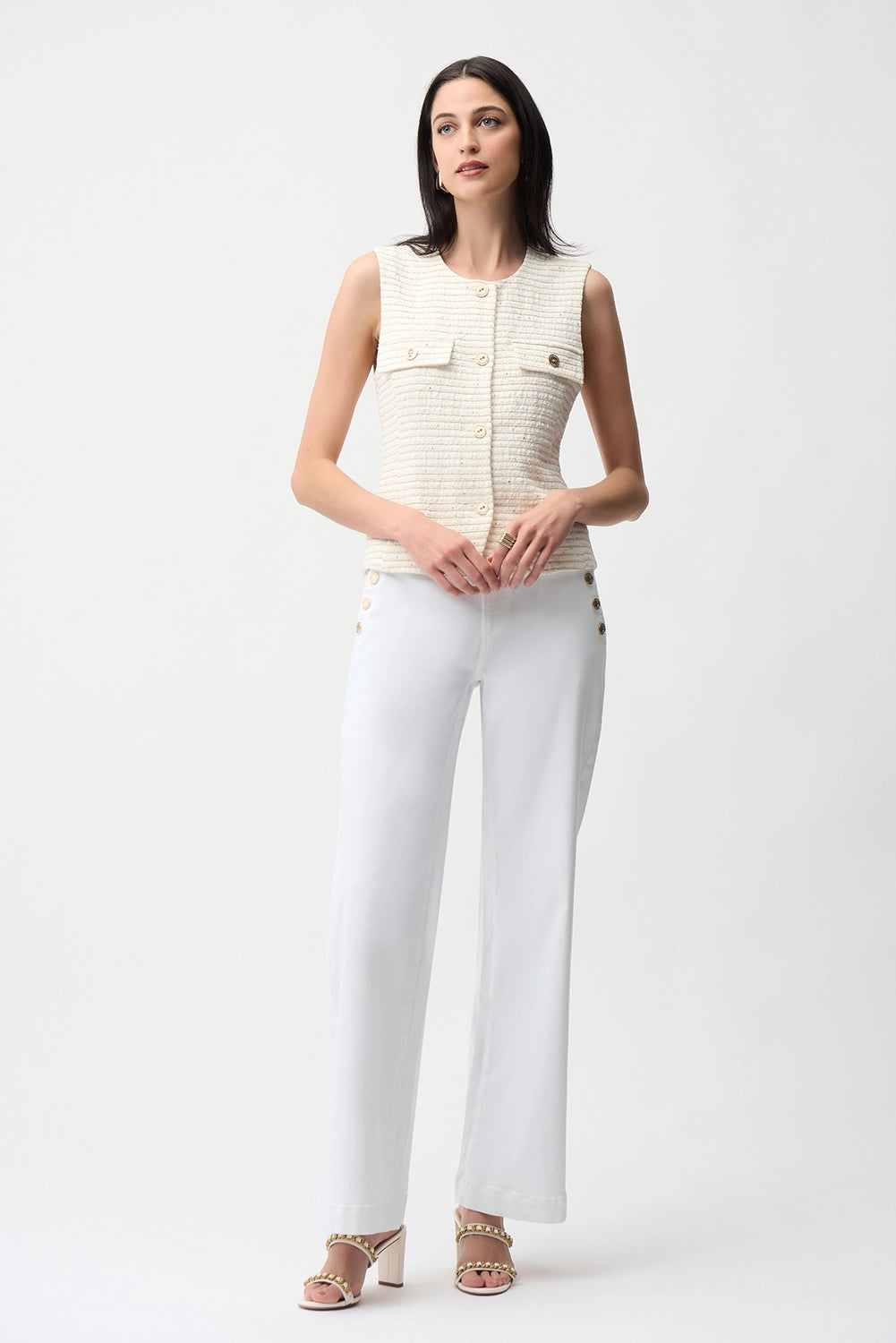 Joseph Ribkoff | LDS Pant - White 261972