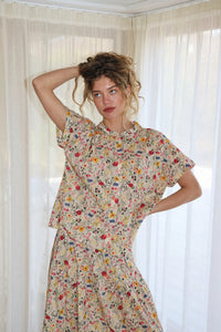 Lollys Laundry | MyaLL Shirt SS - Flower Print