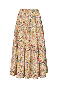 Lollys Laundry | SunsetLL Maxi Skirt - Flower Print