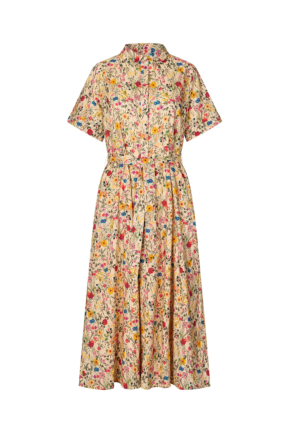 Lollys Laundry | BlakeLL Midi Dress SS - Flower Print