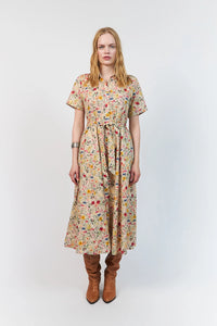 Lollys Laundry | BlakeLL Midi Dress SS - Flower Print