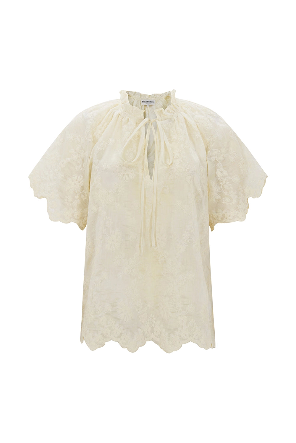 Lollys Laundry | KaliLL Blouse SS - Creme