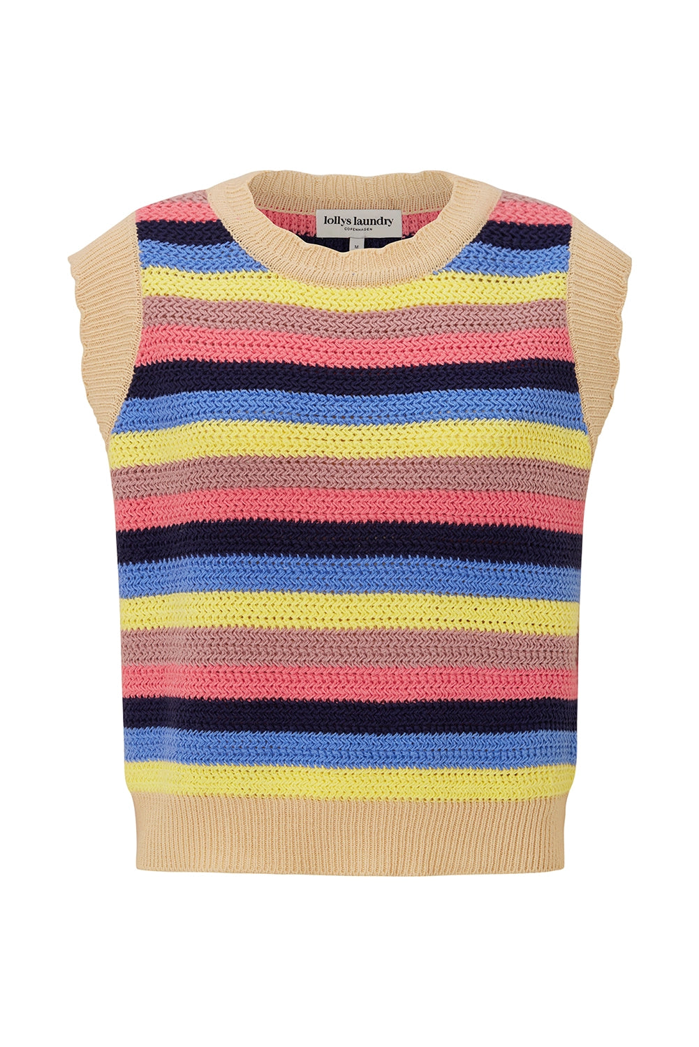 Lollys Laundry | ChicagoLL Knit Vest SL - Multi