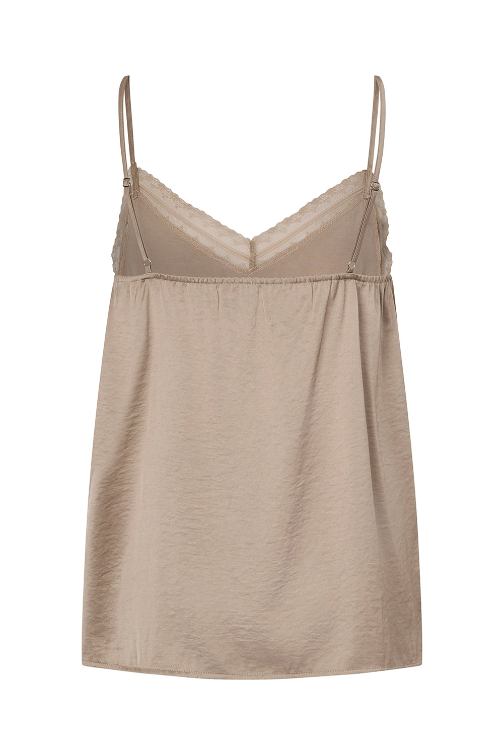 Lollys Laundry | VianeLL Top SL - Beige