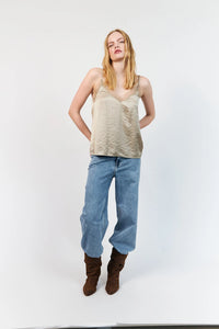 Lollys Laundry | VianeLL Top SL - Beige