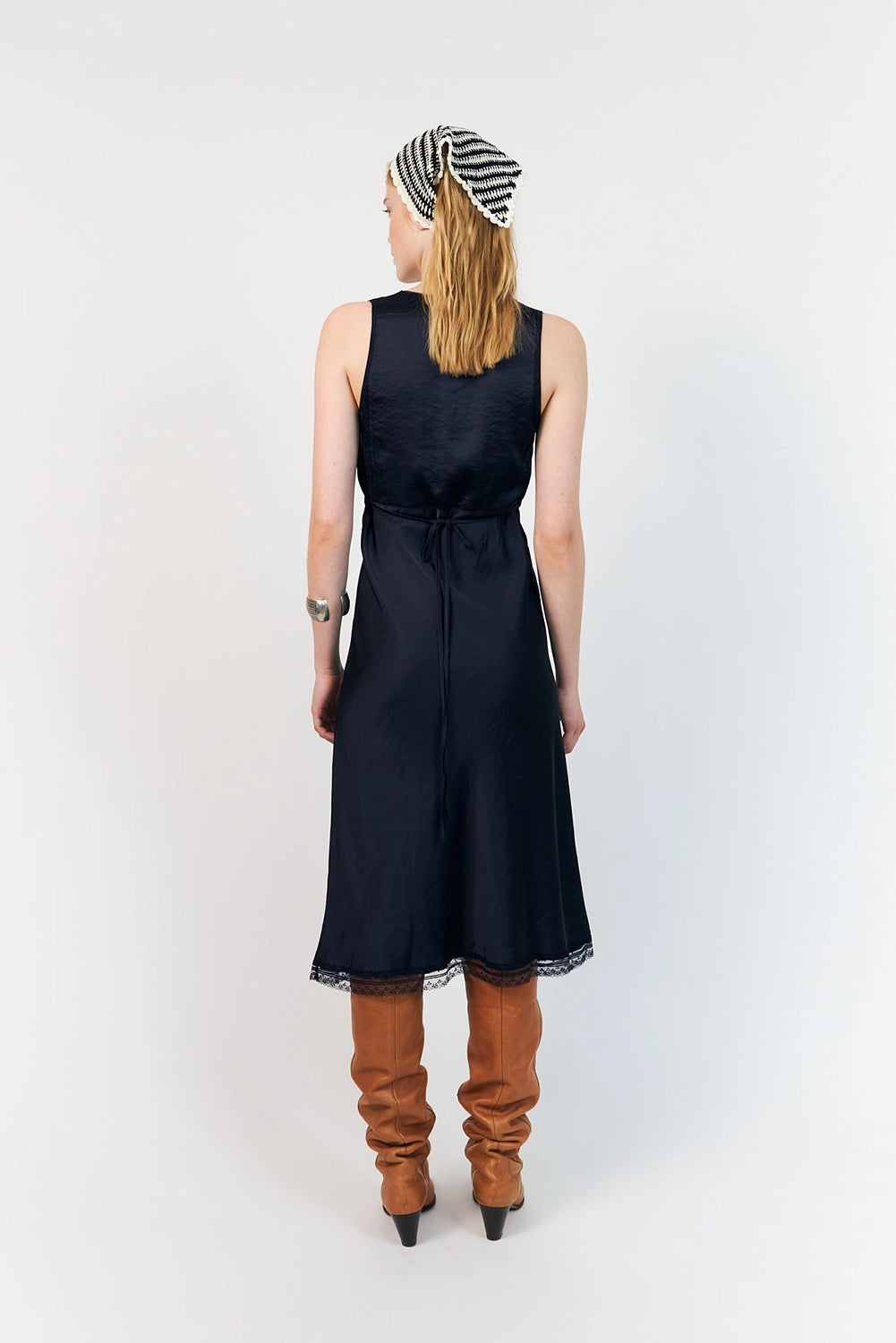 Lollys Laundry | ClariLL Midi Dress SL - Dark Blue
