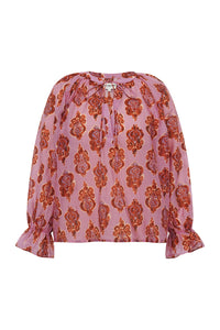 Lollys Laundry | BiharLL Blouse LS - Pink