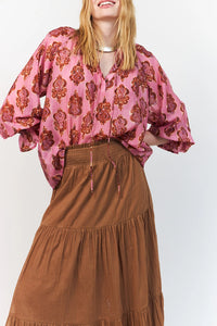 Lollys Laundry | BiharLL Blouse LS - Pink