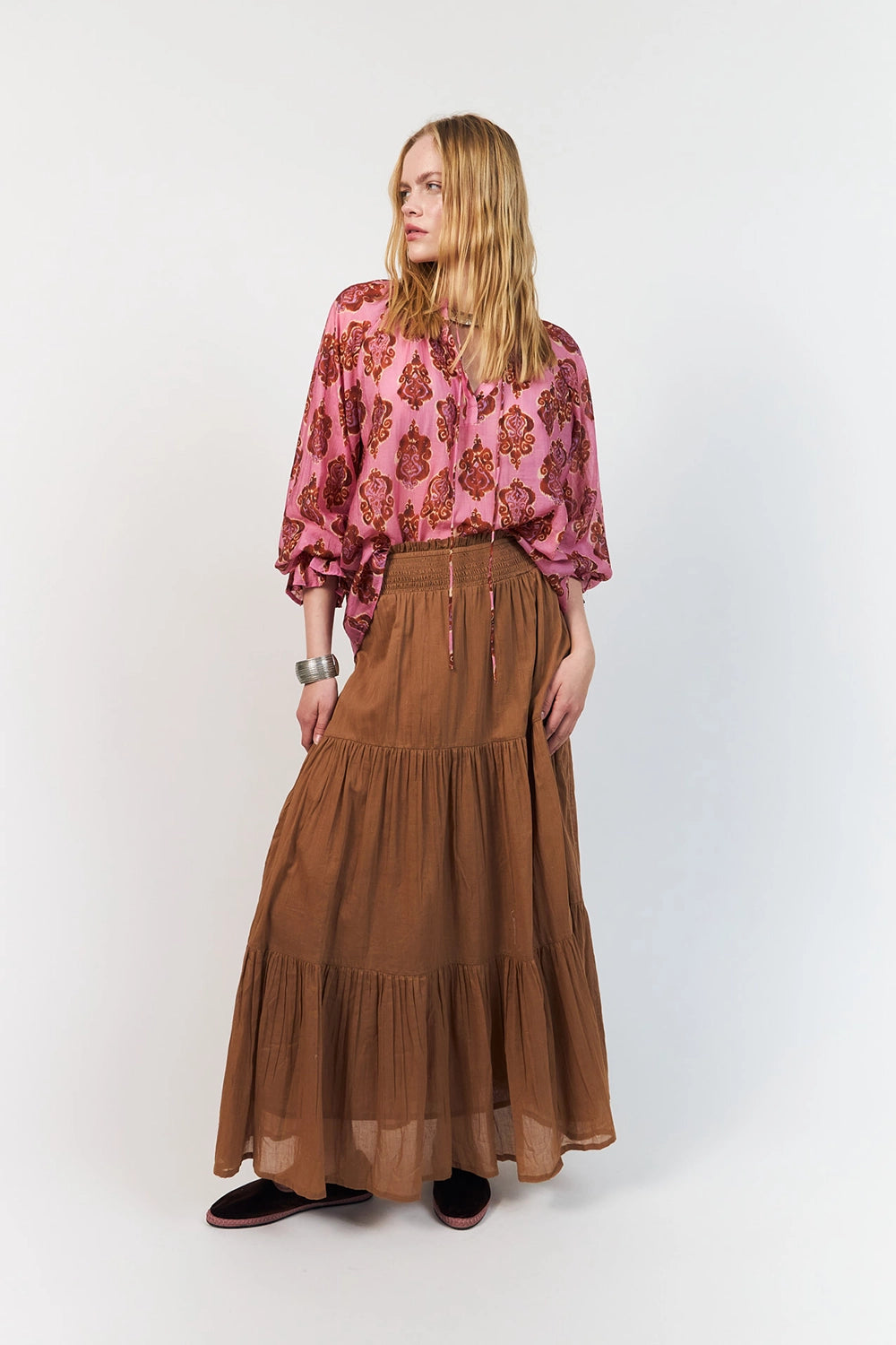 Lollys Laundry | BiharLL Blouse LS - Pink
