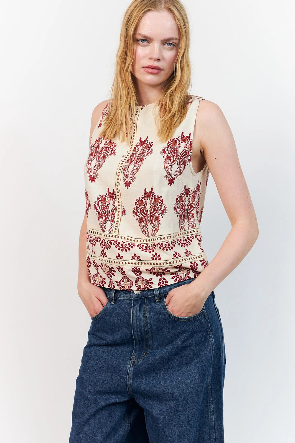 Lollys Laundry | PiaLL Top SL - Creme
