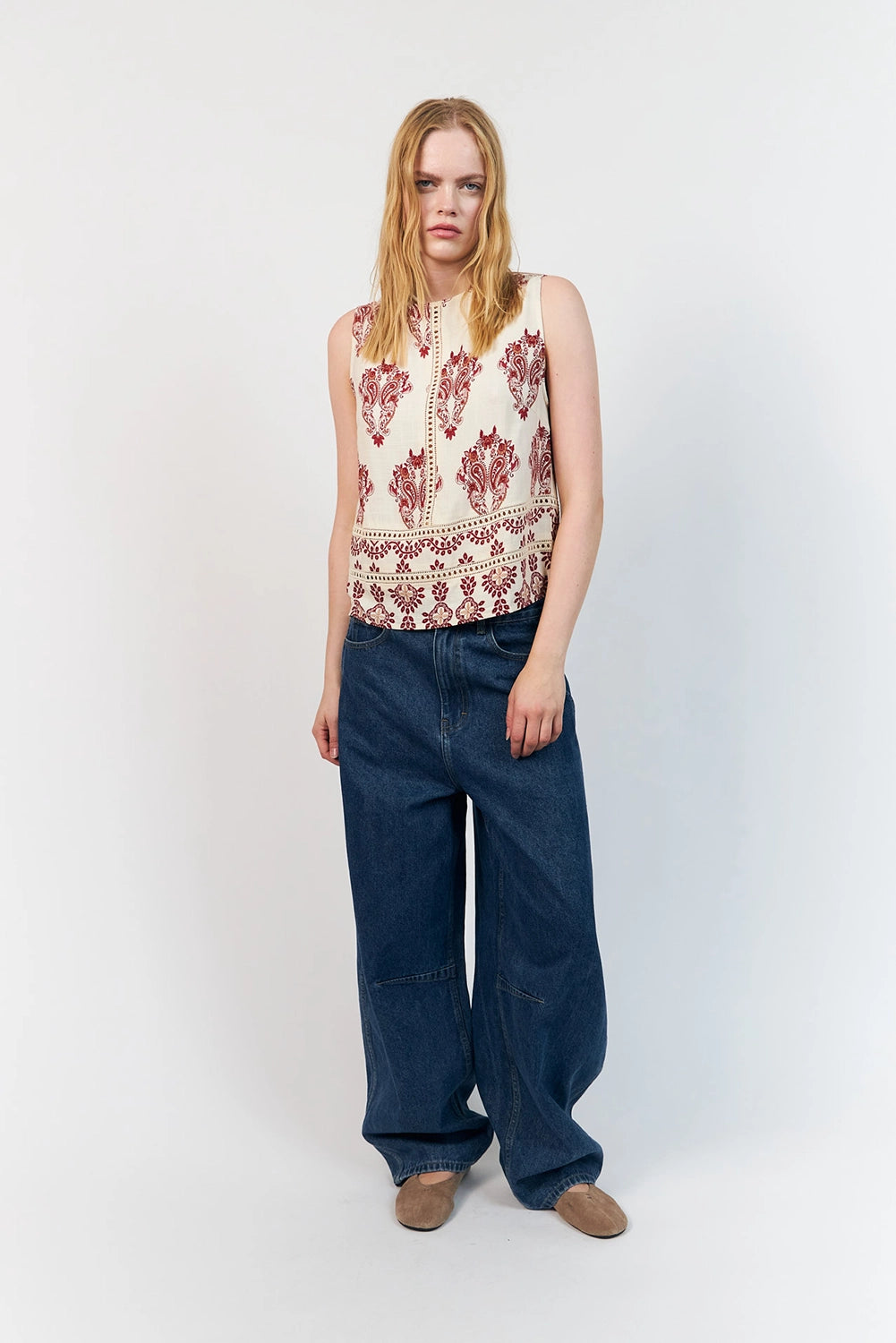 Lollys Laundry | PiaLL Top SL - Creme