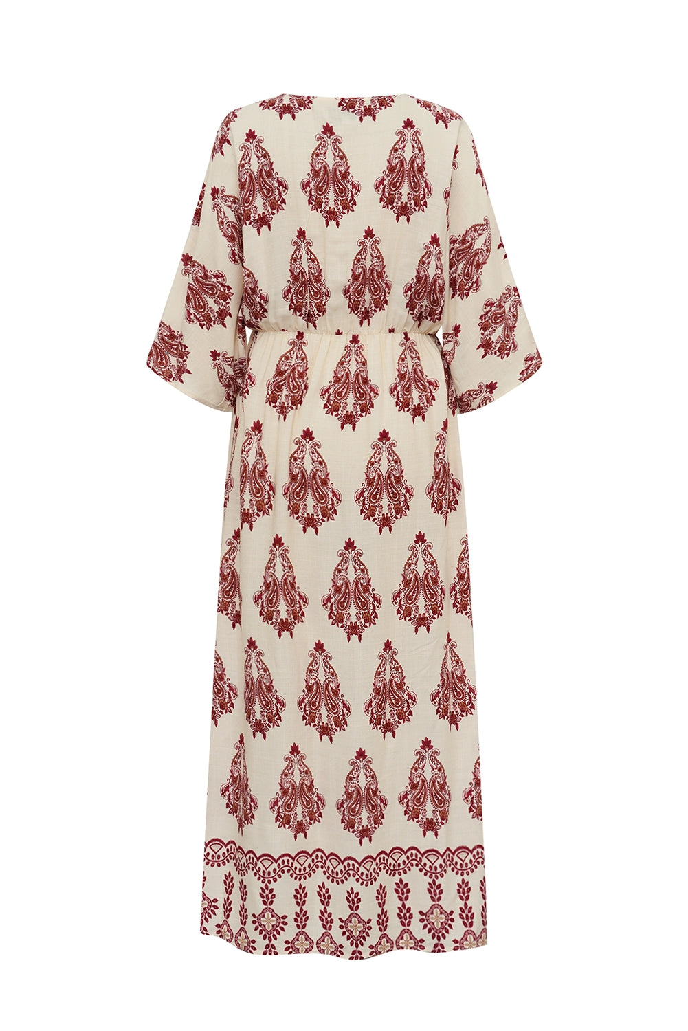 Lollys Laundry | SavannahLL Maxi Dress 3/4 - Creme