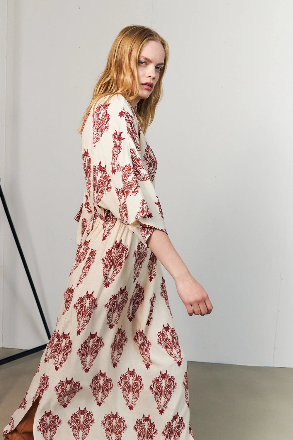 Lollys Laundry | SavannahLL Maxi Dress 3/4 - Creme