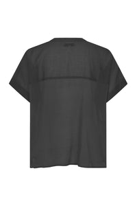 Lollys Laundry | MyaLL Shirt SS - Washed Black
