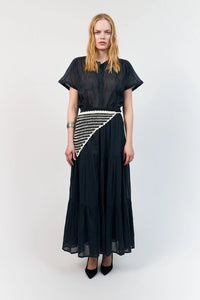 Lollys Laundry | MyaLL Shirt SS - Washed Black