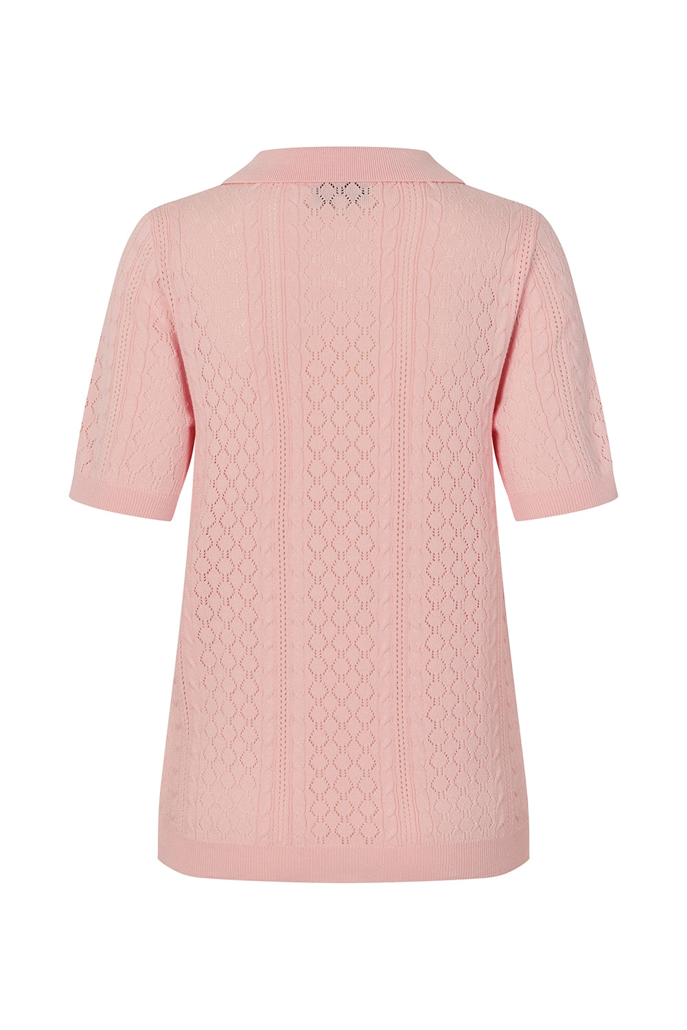 Lollys Laundry | AlaiaLL Polo Knit S/S - Light Pink