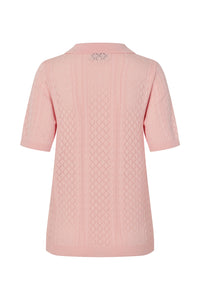 Lollys Laundry | AlaiaLL Polo Knit S/S - Light Pink