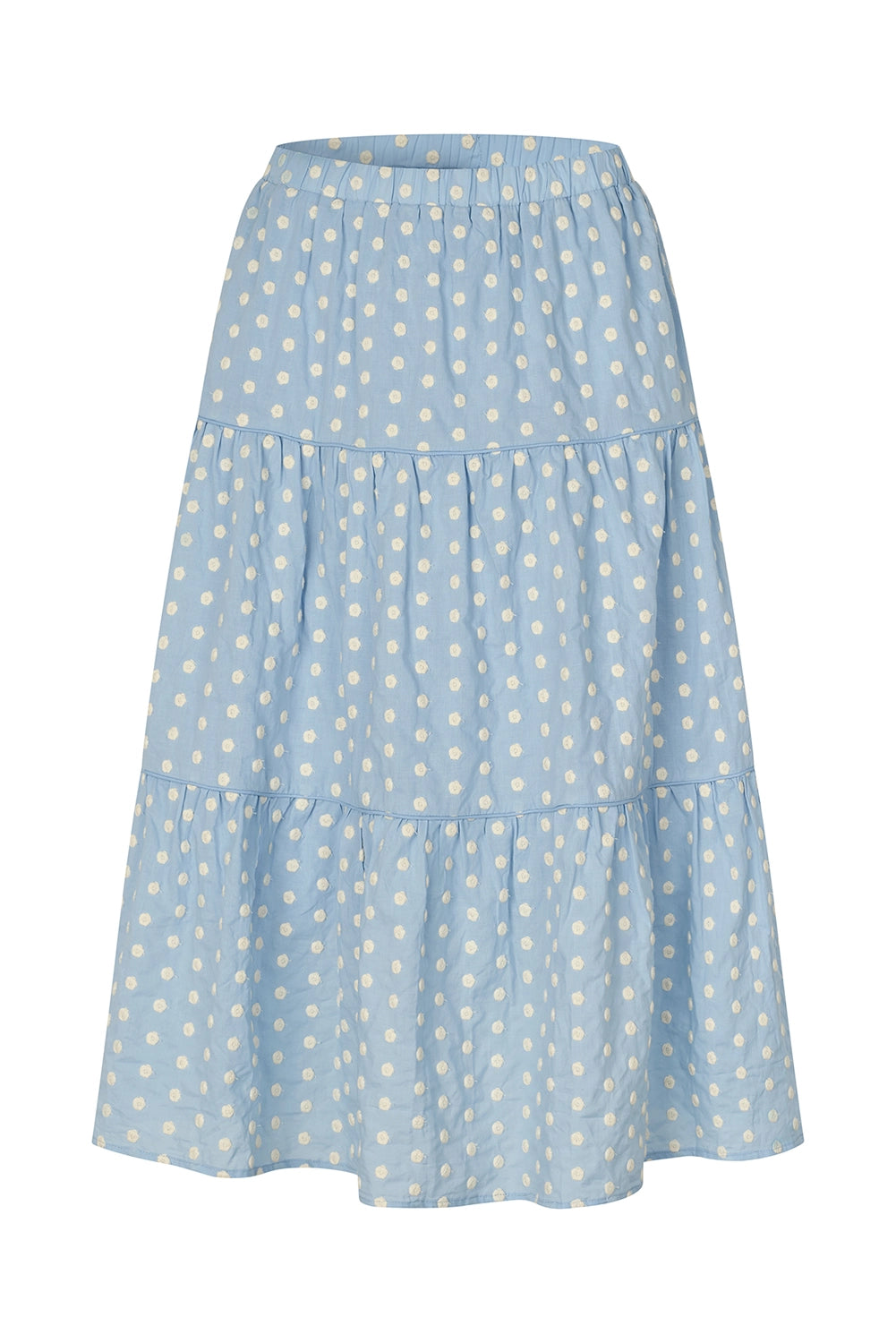 Lollys Laundry | MorningLL Midi Skirt - Light Blue