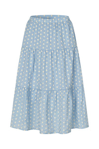 Lollys Laundry | MorningLL Midi Skirt - Light Blue