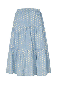 Lollys Laundry | MorningLL Midi Skirt - Light Blue