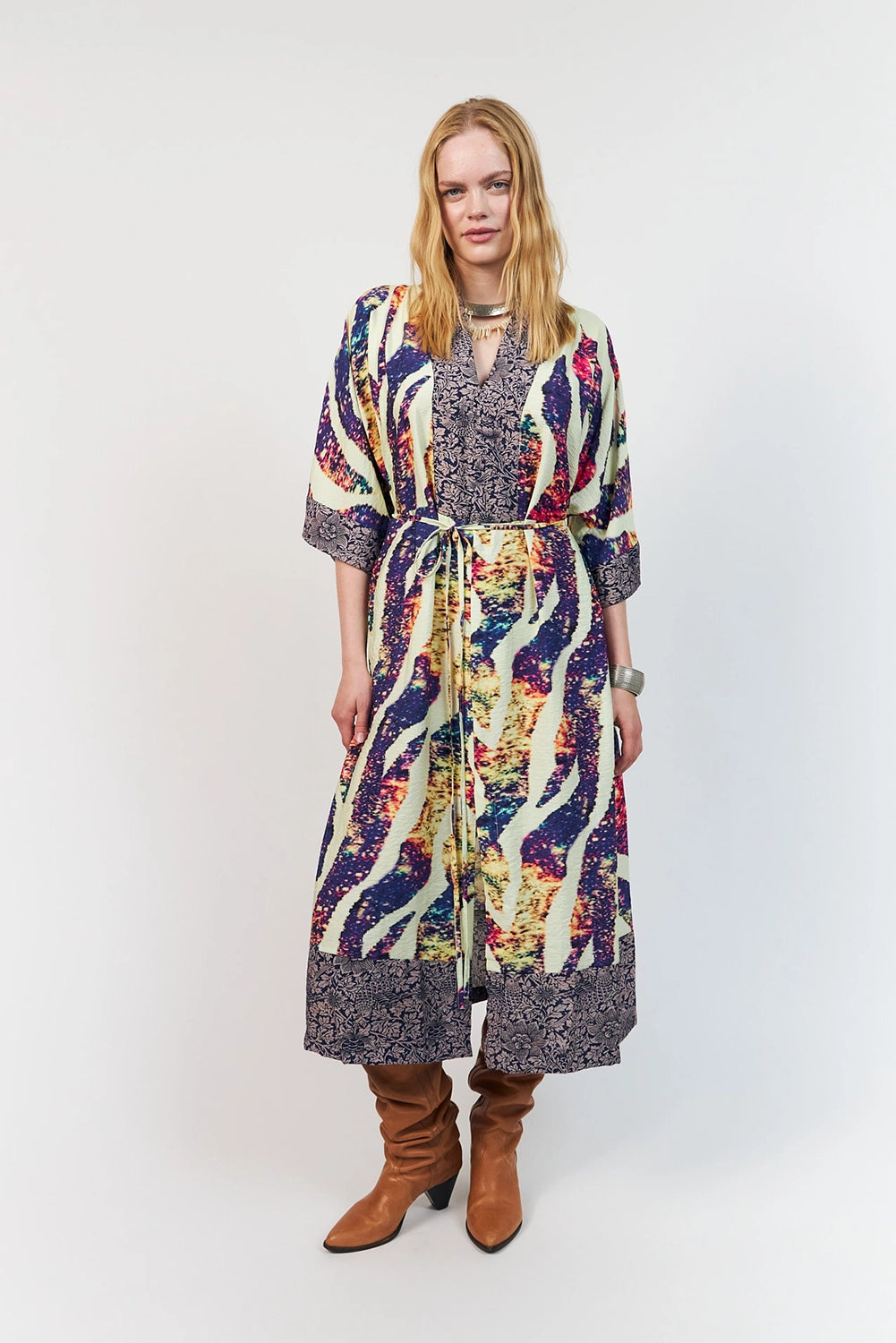 Lollys Laundry | JemimaLL Maxi Dress 3/4 - Multi