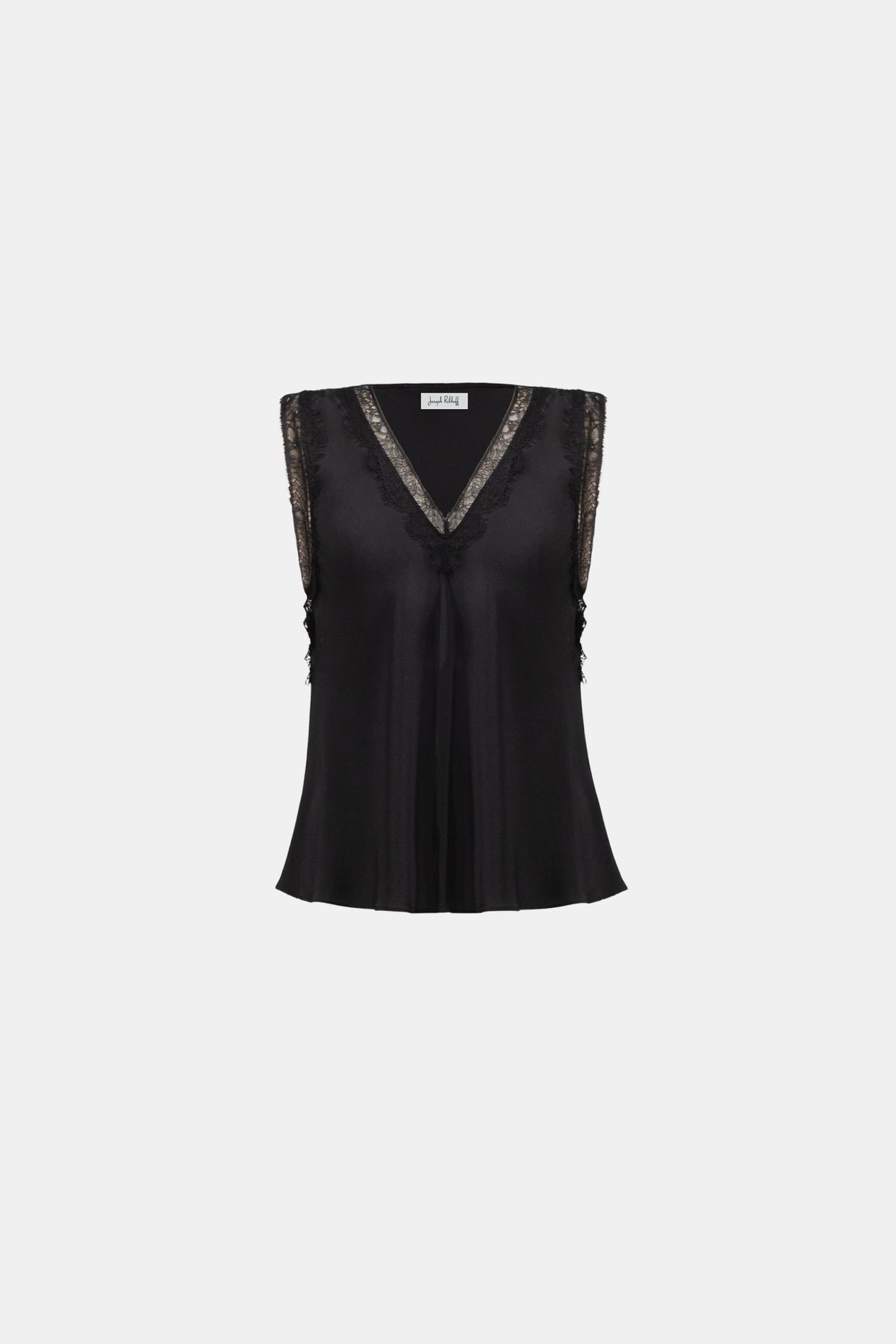 Joseph Ribkoff | Recycled Satin Sleeveless Top - Black 264175