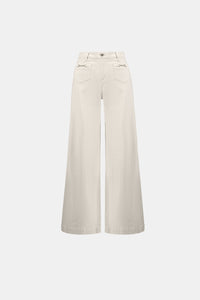 Joseph Ribkoff | Featherweave Denim Palazzo Jeans - Birch 264912