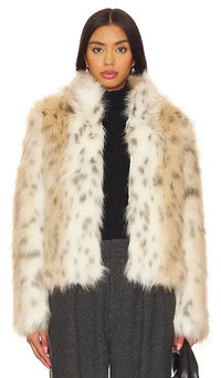 Unreal Fur | Wild Dream Jacket - Snow Leopard