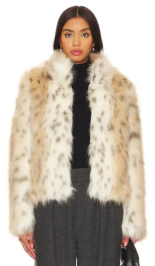 Unreal Fur | Wild Dream Jacket - Snow Leopard