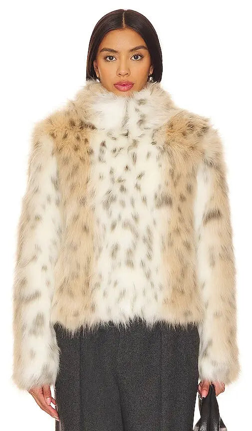Unreal Fur | Wild Dream Jacket - Snow Leopard