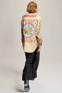 ME369 | Ella Boyfriend Shirt - Jeans Lycra 225L31429