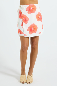 Pasduchas | Brielle Mini Skirt - Hibiscus
