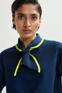 Essentiel Antwerp | Jonda Knit Polo - Classic Navy