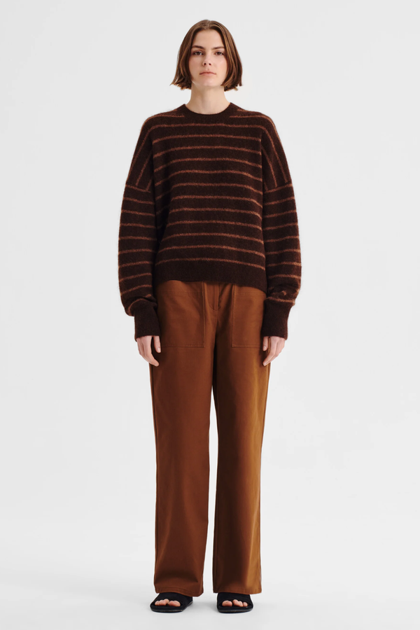 Morrison | Albi Knit Pullover - Toffee