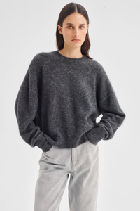 Morrison | Albi Knit Pullover - Smoke