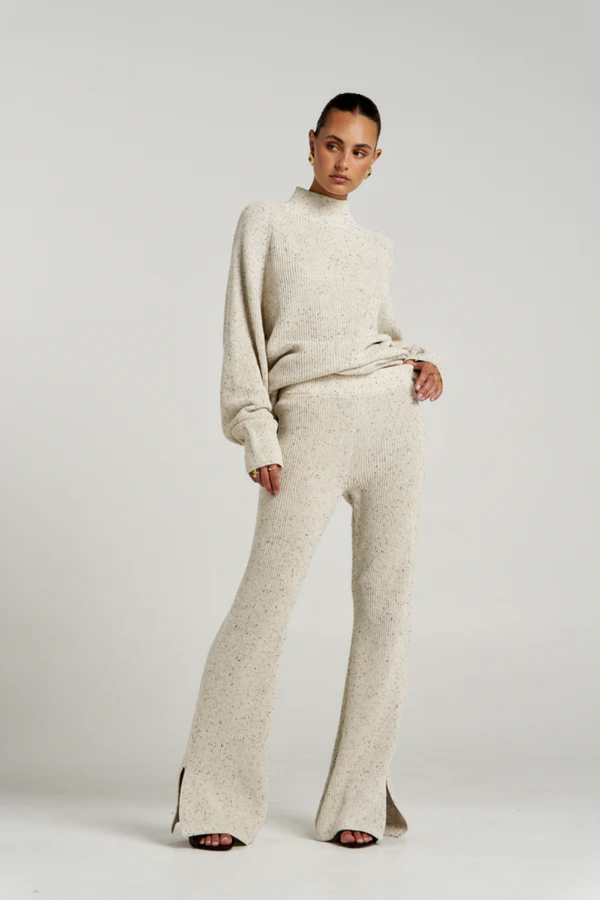 Summi Summi | Lounge Pant - Oatmeal Marle
