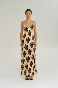 SUMMI SUMMI | AMELIE MAXI DRESS - BUTTER FLEUR