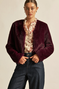 ZOE KRATZMANN |DUNE JACKET | BERRY