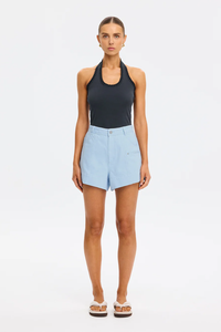 KIVARI | Rhea Halter Top - Navy