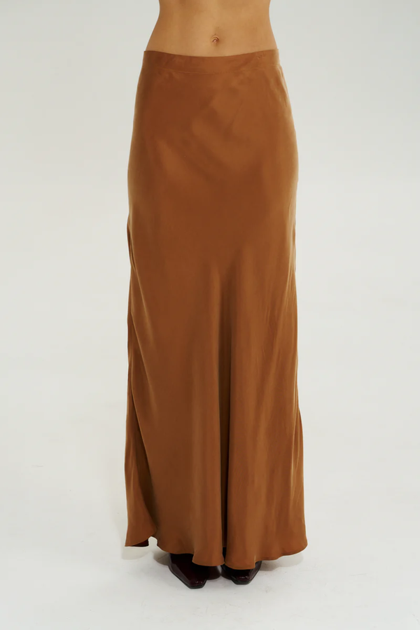 SUMMI SUMMI | HEIDI MAXI SKIRT - TOFFEE