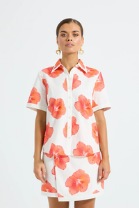 Pasduchas | Brielle Shirt - Hibiscus