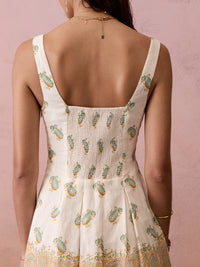 Boteh | Jardin Bodice Mini Dress - Creme