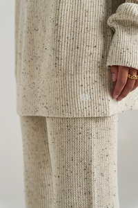 Summi Summi | Longline Knit - Oatmeal