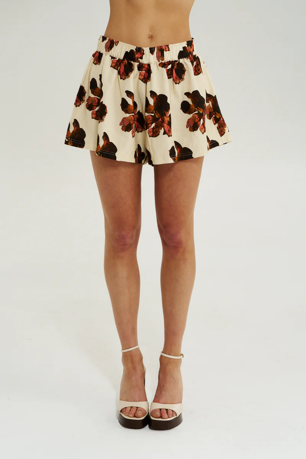 SUMMI SUMMI | MINNIE SHORT - BUTTER FLEUR