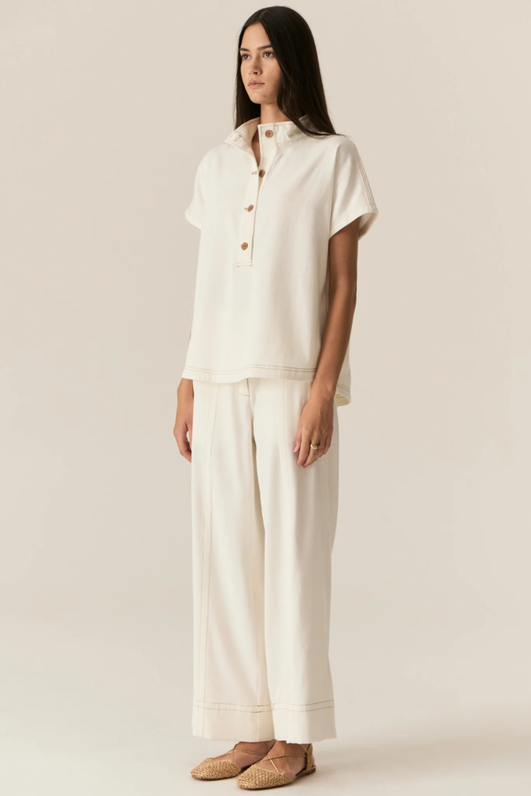 POL | CARSEN SHIRT - ECRU